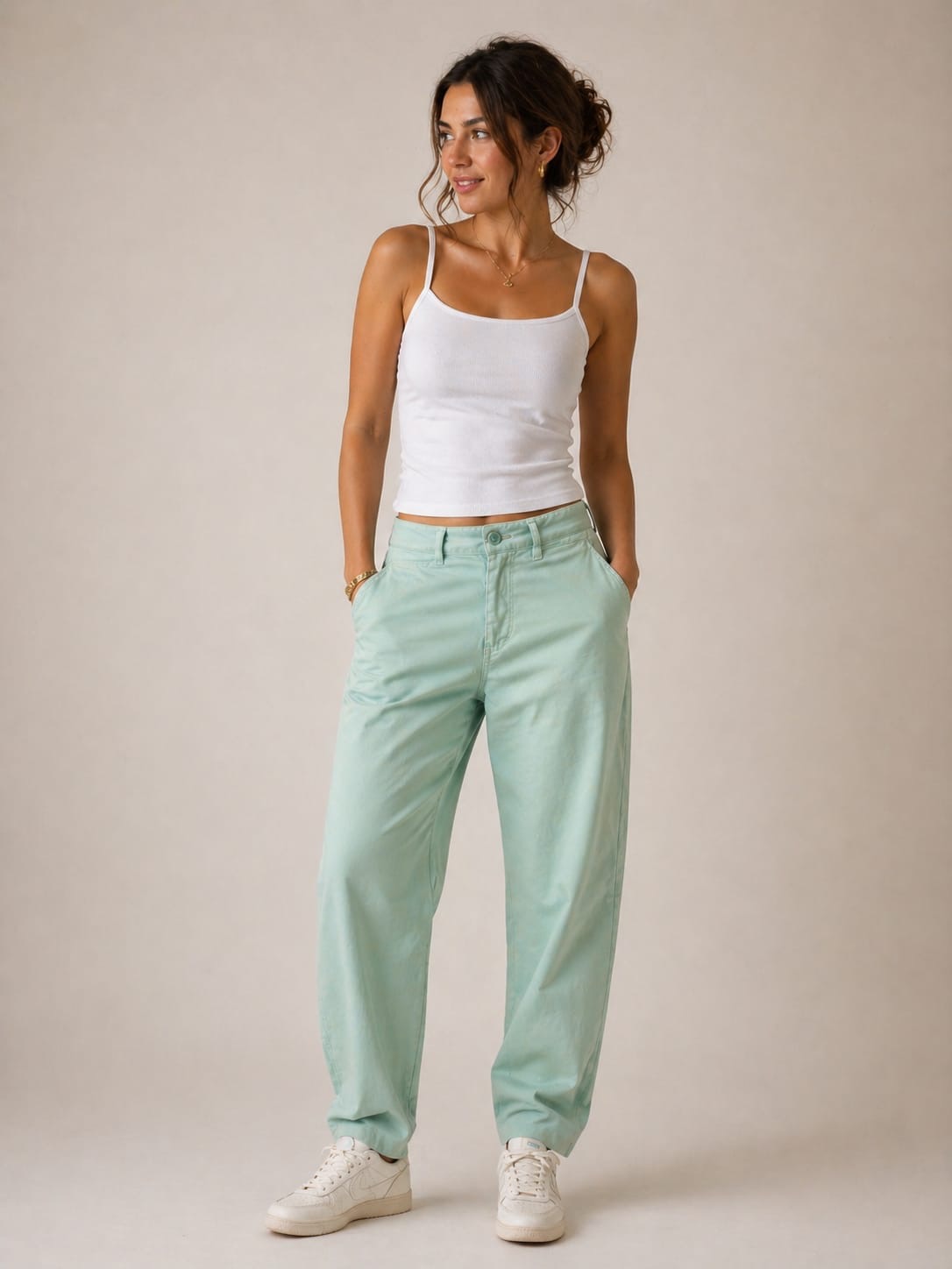 Mint Tailored Chino Trouser